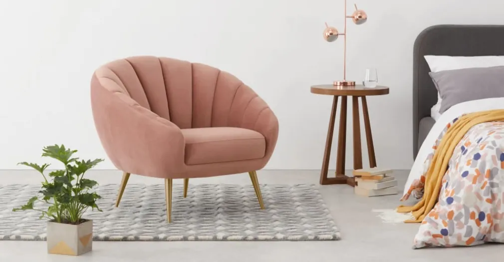 Butaca Primrose – Rosa