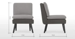 Butaca Reagan – Gris Nube