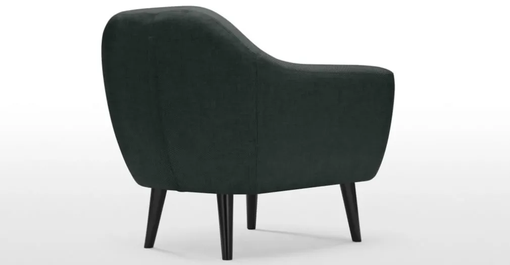 Butaca Ritchie – Gris Antracita Con Botones de Colores