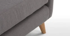 Butaca Rufus – Gris Rinoceronte