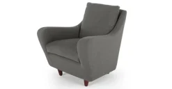 Butaca Slump – Gris Níquel