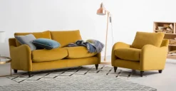 Butaca Sofía – Afelpado Cúrcuma