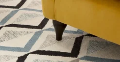 Butaca Sofía – Afelpado Cúrcuma