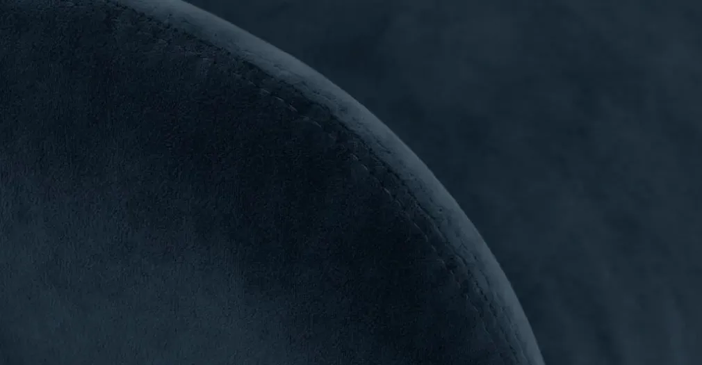 Butaca Sofía – Afelpado Índigo