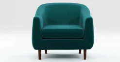 Butaca Tubby – Azul Cerceta