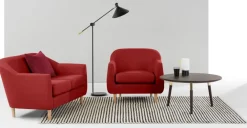 Butaca Tubby – Rojo Vivo