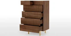 Cómoda Alta Keaton – Nogal