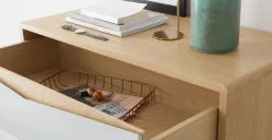 Cómoda Alta Louis – Roble y Verde