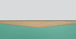 Cómoda Alta Louis – Roble y Verde