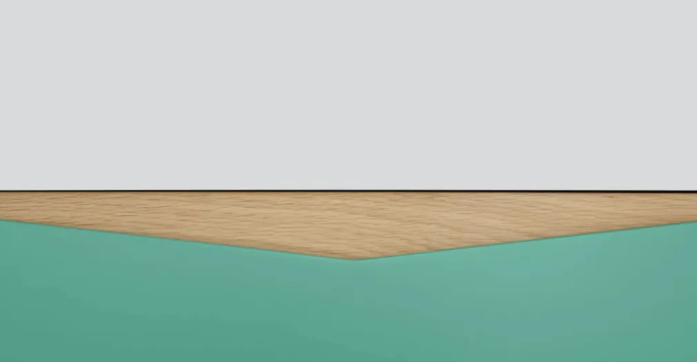 Cómoda Alta Louis – Roble y Verde