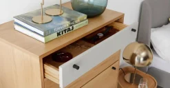 Cómoda Alta Multi Campton – Roble & Gris