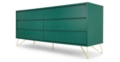 Cómoda Ancha Elona – Verde Inglés