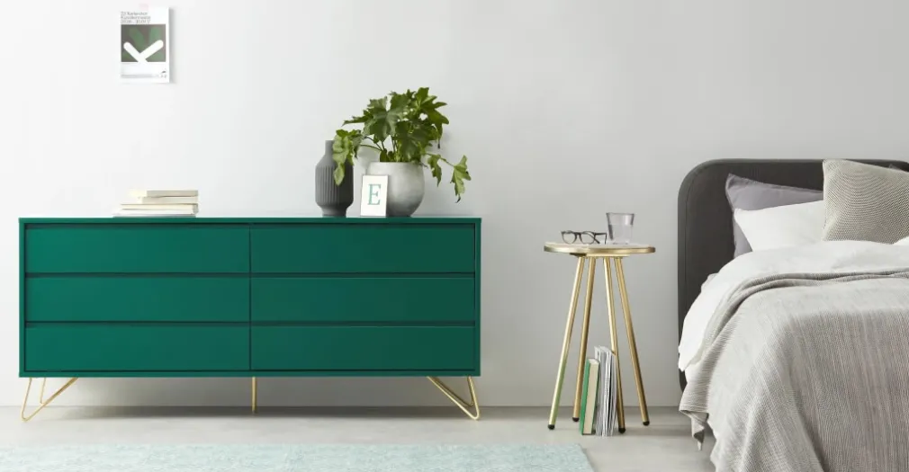 Cómoda Ancha Elona – Verde Inglés