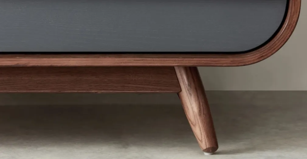 Cómoda Ancha Esme – Fresno Oscuro y Gris