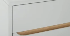 Cómoda Ancha Jayden – Gris y Roble