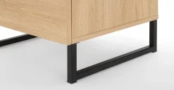 Cómoda Hopkins – Efecto Roble y Blanco