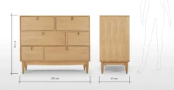 Cómoda Penn – Roble