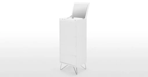 Cómoda Tocador Elona – Blanco Brillante