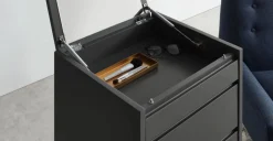 Cómoda Tocador Elona – Gris Carbón