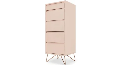 Cómoda Tocador Elona – Rosa Empolvado