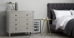 Cómoda Vintage bourbon – Gris