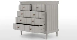 Cómoda Vintage bourbon – Gris