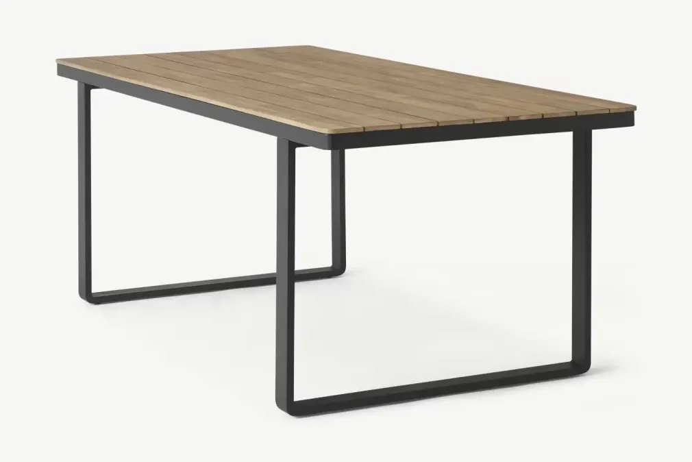 Conjunto de Comedor Topa – Efecto Pino y Gris