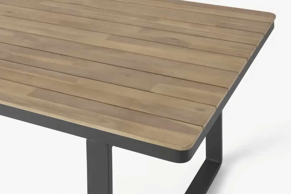 Conjunto de Comedor Topa – Efecto Pino y Gris