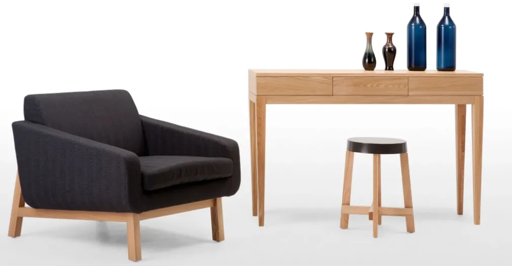 Consola Escritorio Vernay – Roble