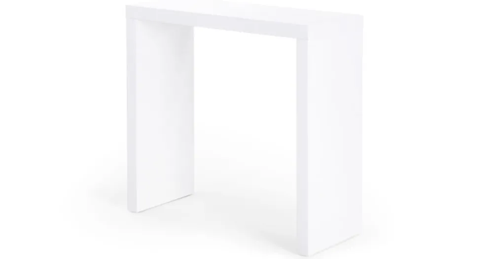 Consola pequeña Bramante – Blanco