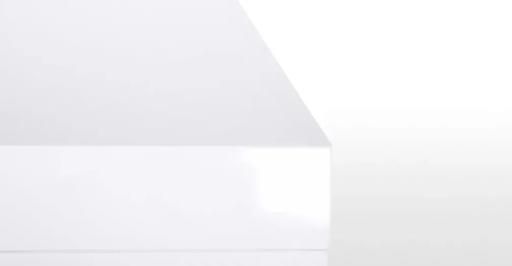 Consola pequeña Bramante – Blanco