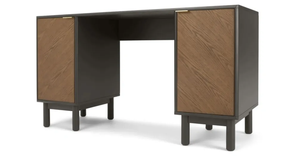 Escritorio Belgrave – Roble oscuro