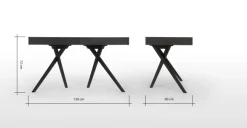 Escritorio Darcey – Roble oscuro ⚡