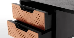 Escritorio Franklin – Negro y Cobre