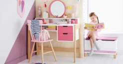 Escritorio Tocador Colours Blocs – Rosa