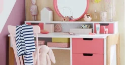 Escritorio Tocador Colours Blocs – Rosa