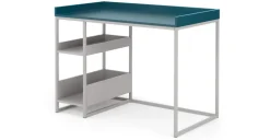 Escritorio Yumi – Gris y Azul