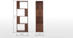 Estantería Kya – Nogal