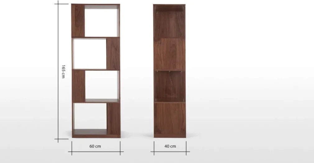 Estantería Kya – Nogal