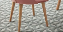 Juego de 2 sillas de comedor Lule – Terciopelo rosa palo