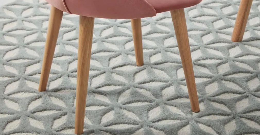 Juego de 2 sillas de comedor Lule – Terciopelo rosa palo