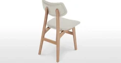 Juego de 2 sillas de comedor Jacob – Alabastro y fresno