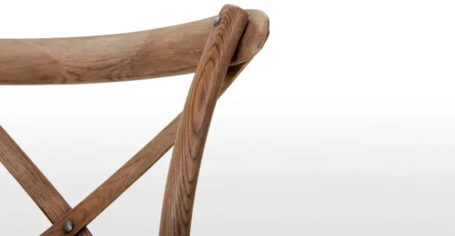Juego de 2 sillas de comedor Rochelle – Roble