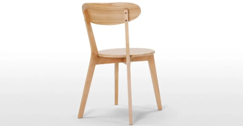 Juego de 2 sillas de comedor Fjord – Roble