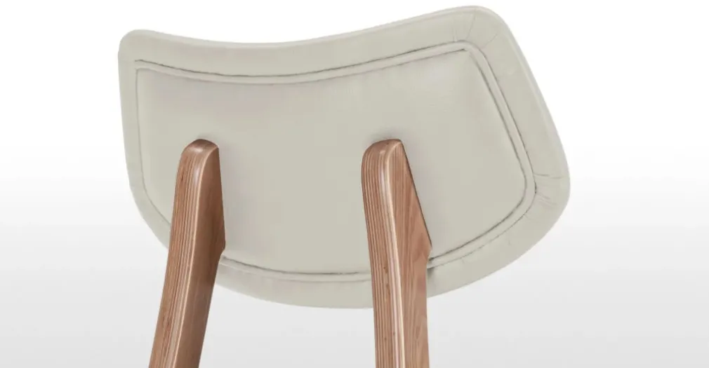 Juego de 2 sillas de comedor Jacob – Alabastro y fresno