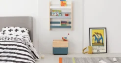 Librería Spark – Gris y Azul