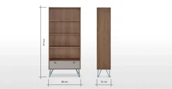 Libreria Dotty – Oscuro y gris