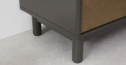 Librero Belgrave – Roble Oscuro