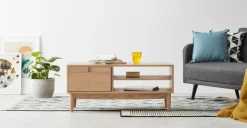 Mesa de centro Penn – Roble