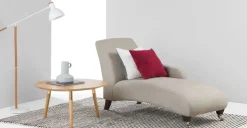 Mesa de Centro Redonda Range – Roble macizo y Metal